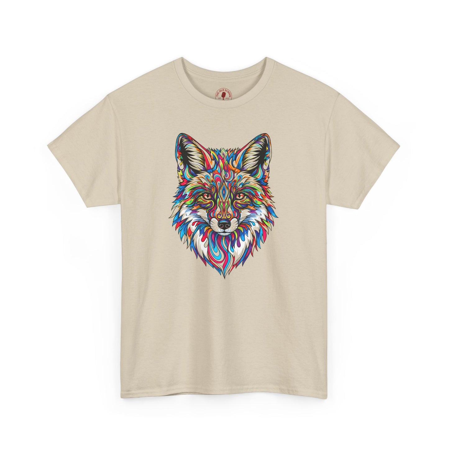 Cosmic Fox Unisex Heavy Cotton Tee Statement Shirt