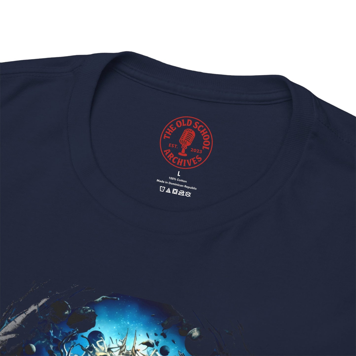Cosmic Traveler Unisex Heavy Cotton Tee | Vintage T-Shirt, Graphic Tee, Casual Wear