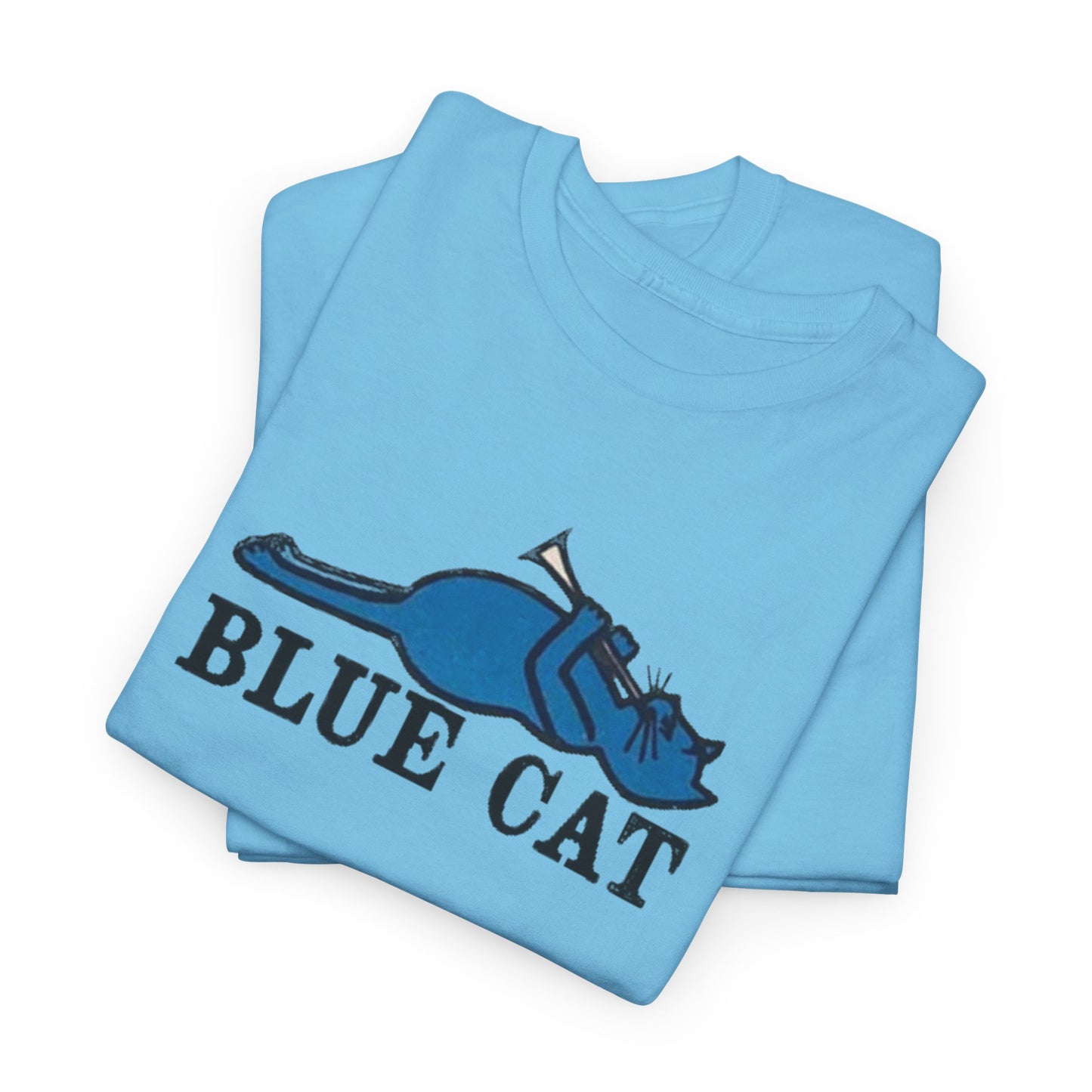 Music Label Tee #104: Blue Cat