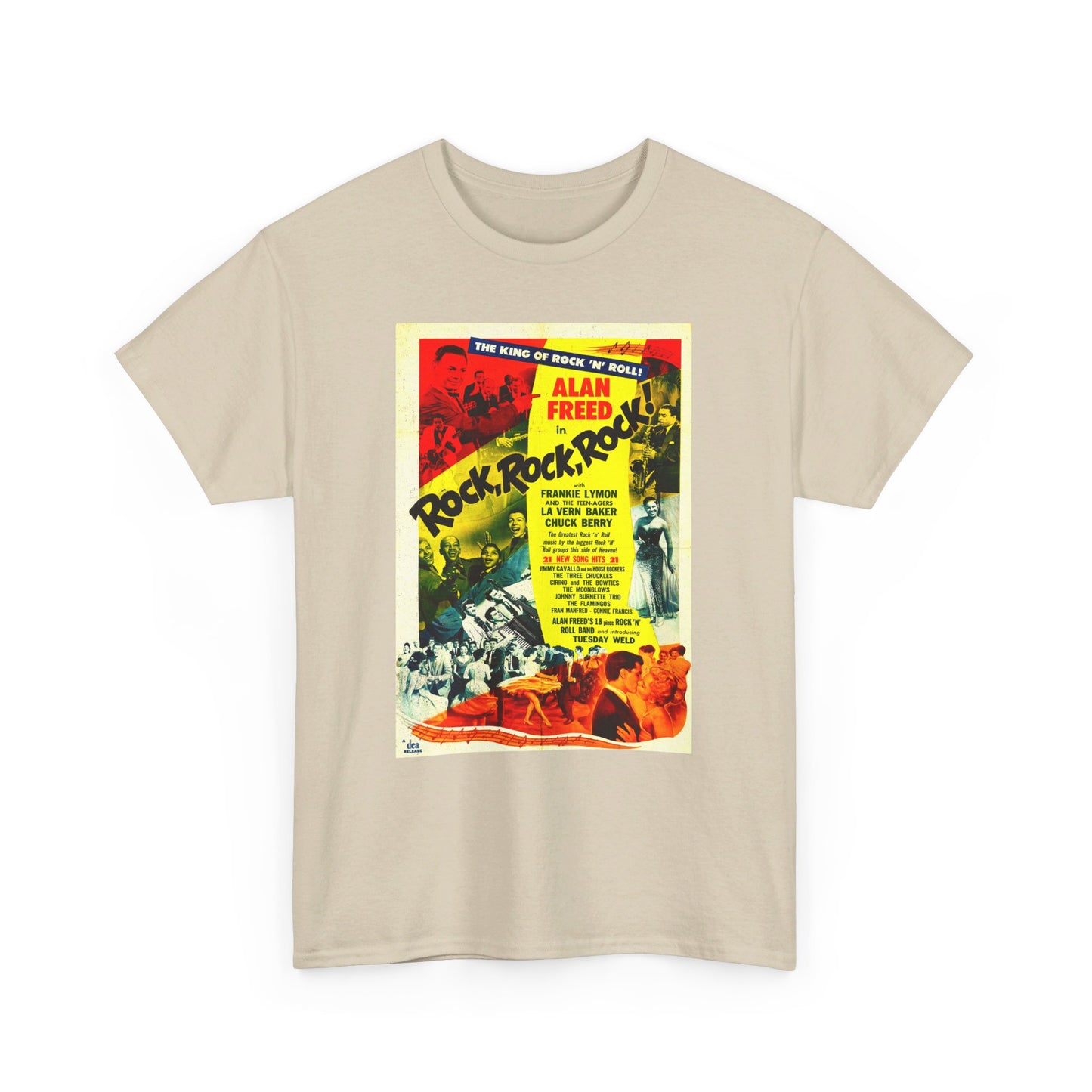 Concert Poster Tee #255: Alan Freed Movie Rock, Rock, Rock!