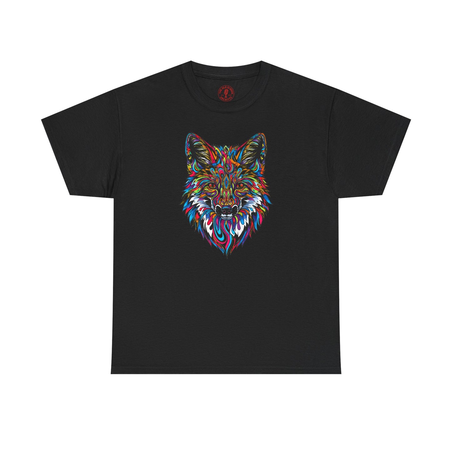 Cosmic Fox Unisex Heavy Cotton Tee Statement Shirt