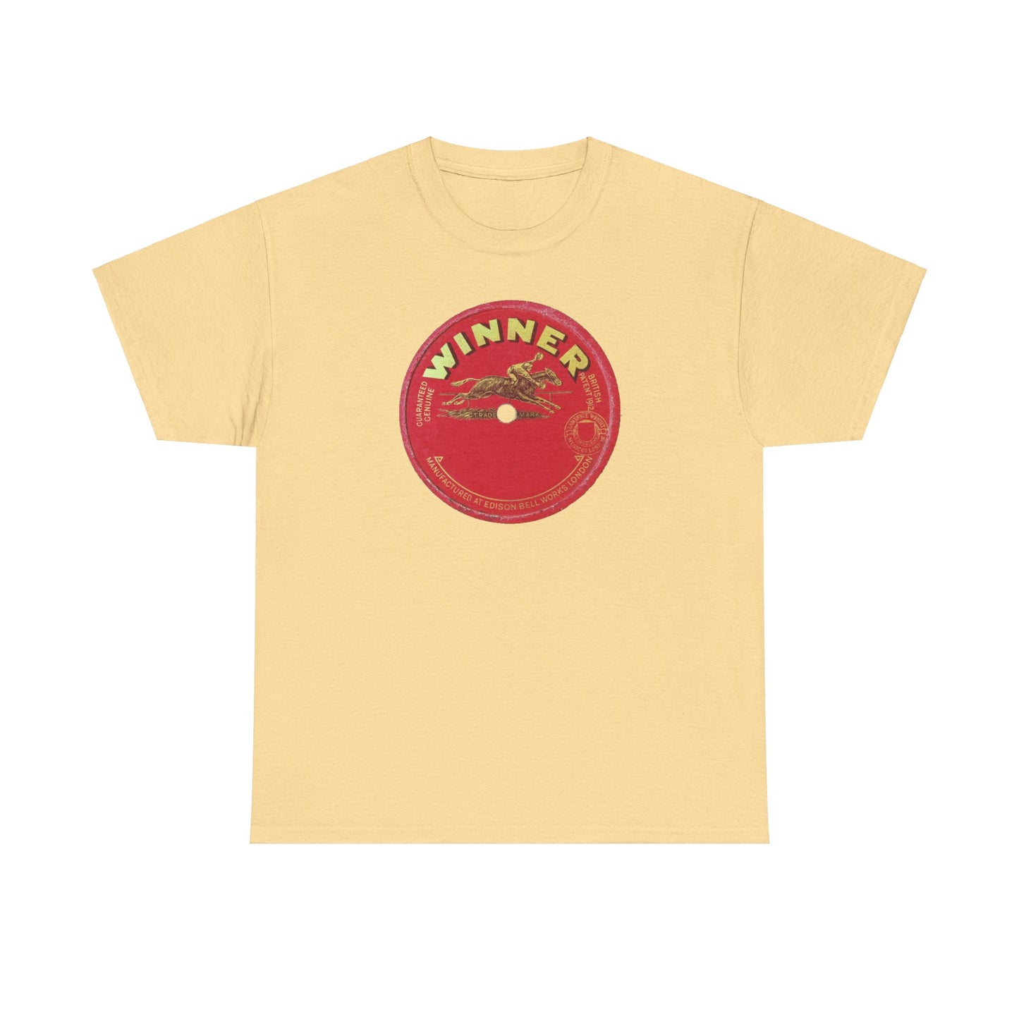 Vintage Retro 78rpm Label Tee #11: Winner Records