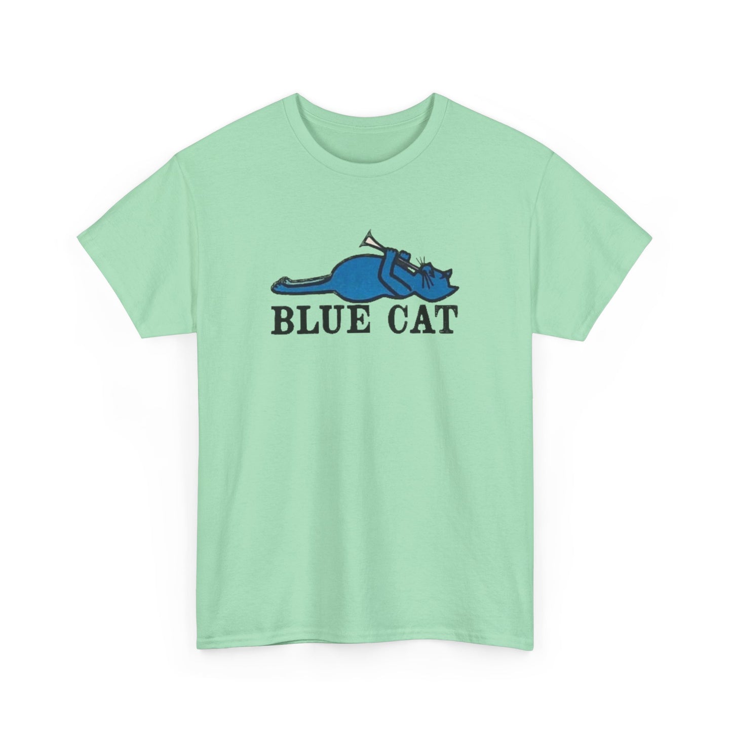 Music Label Tee #104: Blue Cat