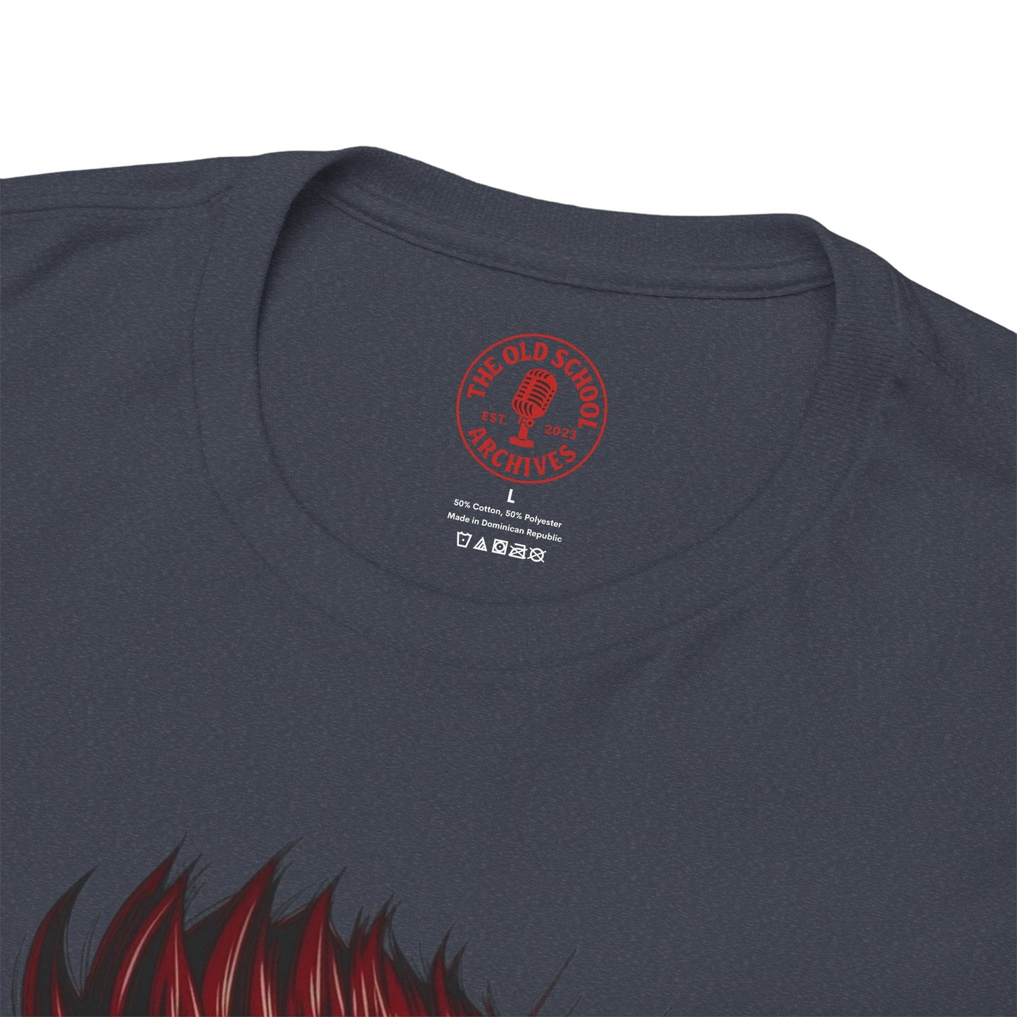 Mohawk Skull Unisex Heavy Cotton Tee Statement Shirt