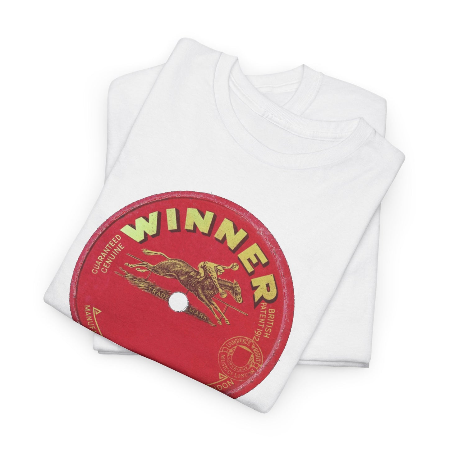 Vintage Retro 78rpm Label Tee #11: Winner Records