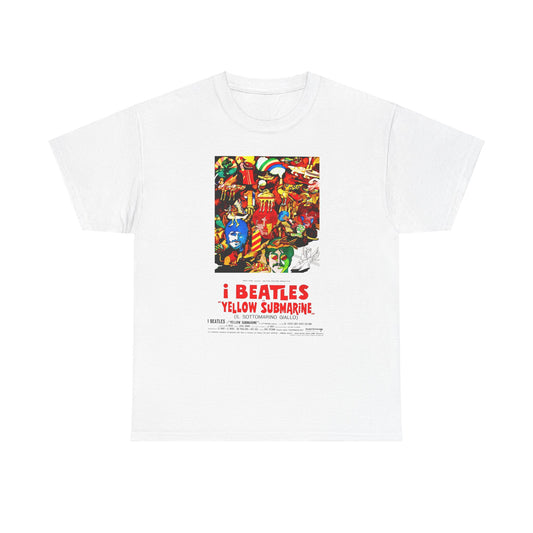 Concert Poster Tee #267: The Beatles Yellow Submarine Italy Movie