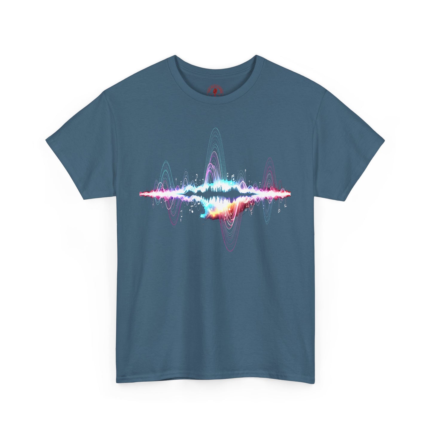 Music Visualized Tee, Unisex Heavy Cotton T-Shirt, Casual Statement Wear