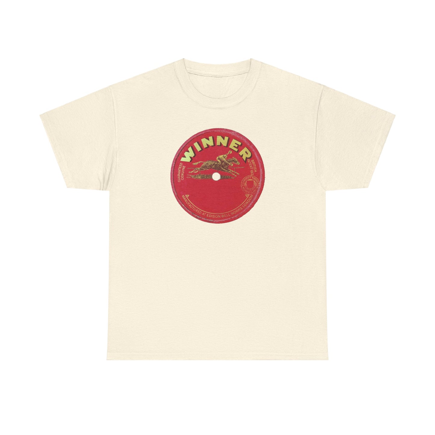 Vintage Retro 78rpm Label Tee #11: Winner Records