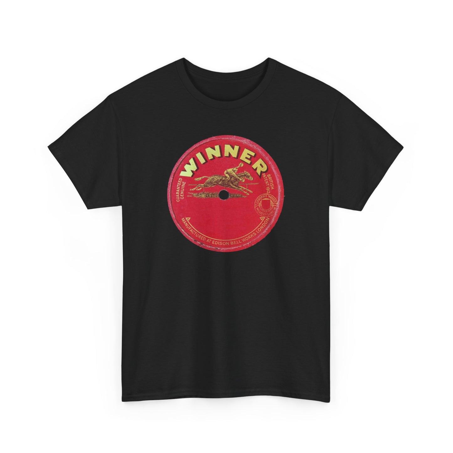 Vintage Retro 78rpm Label Tee #11: Winner Records