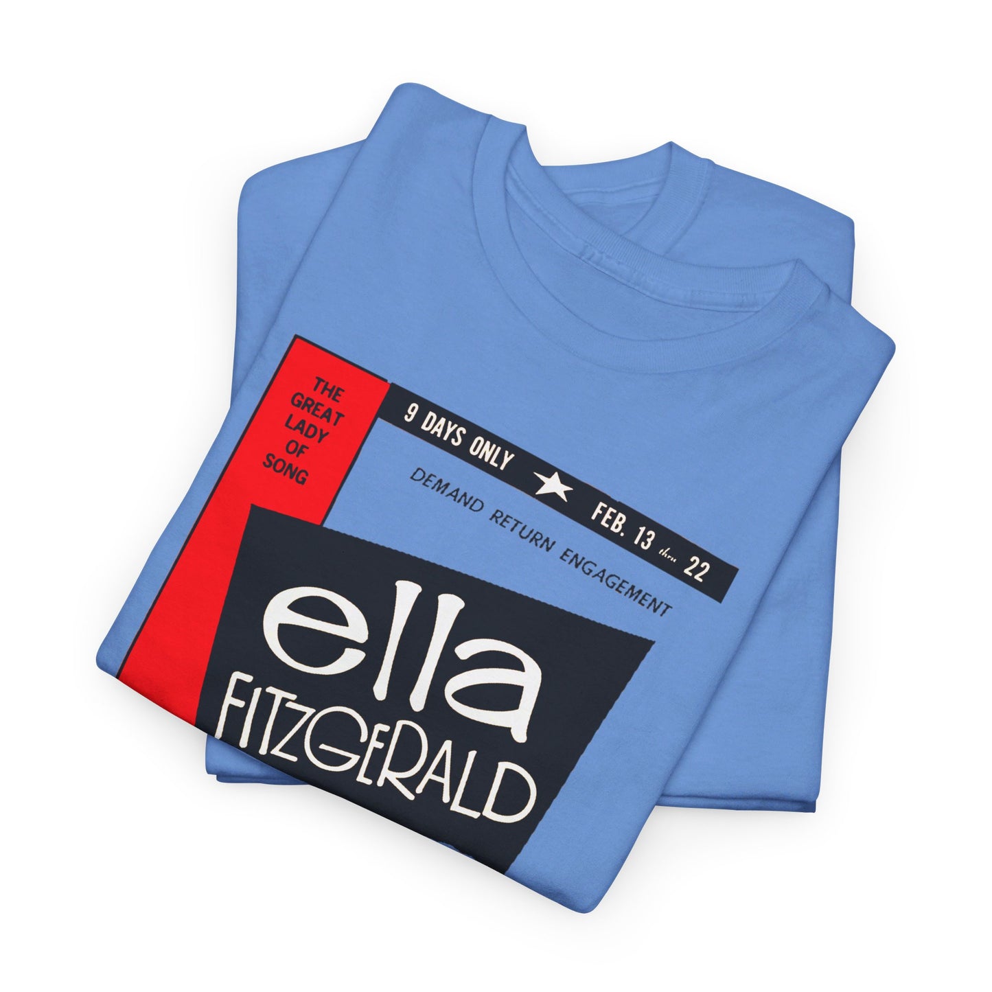 Concert Poster Tee #116: Ella Fitzgerald