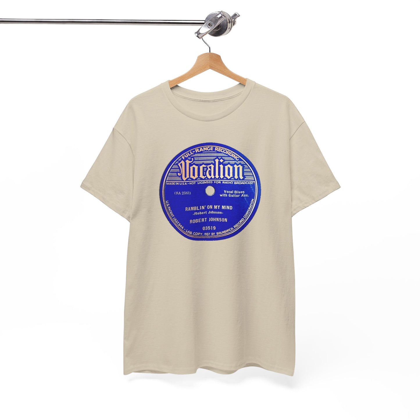 78rpm Tee #99: Robert Johnson Ramblin' On My Mind