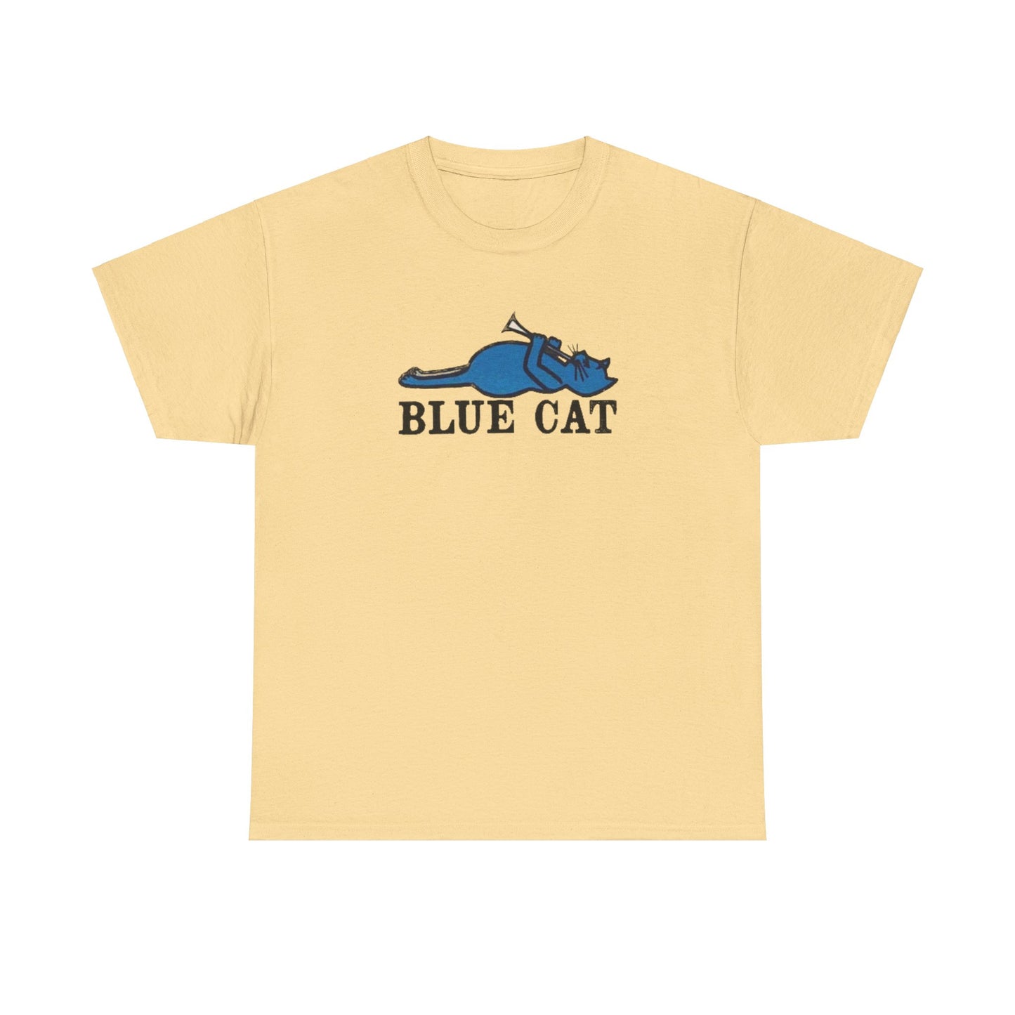 Music Label Tee #104: Blue Cat