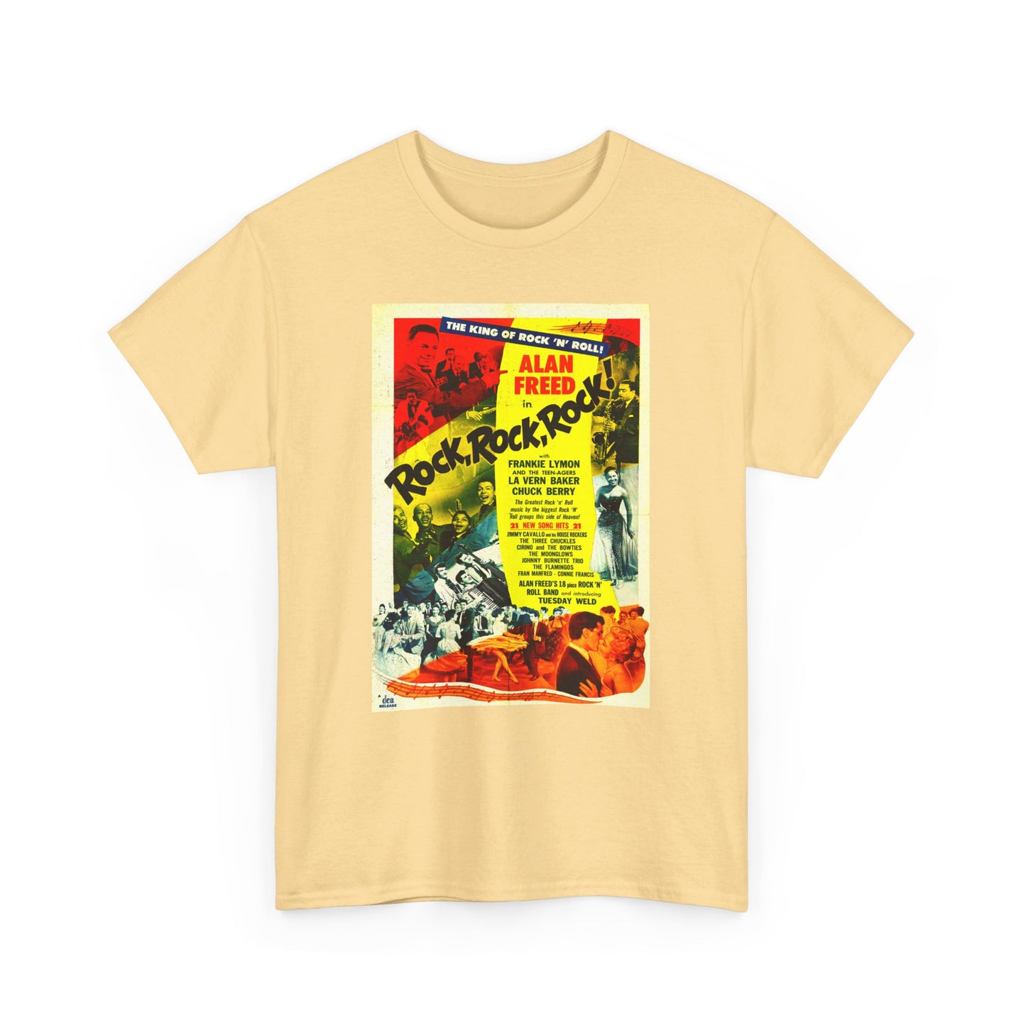 Concert Poster Tee #255: Alan Freed Movie Rock, Rock, Rock!