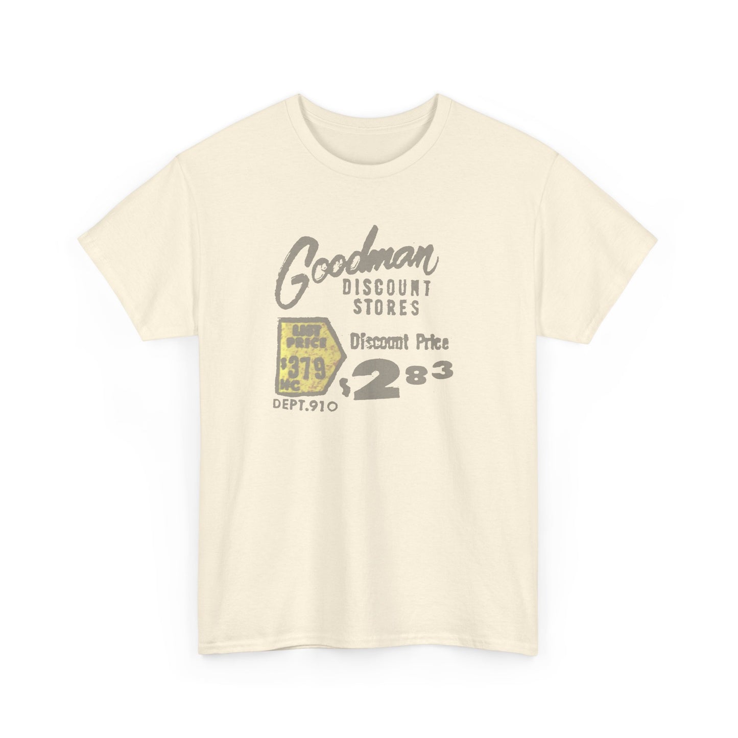 Retro Tee #202: Goodman's Price Tag