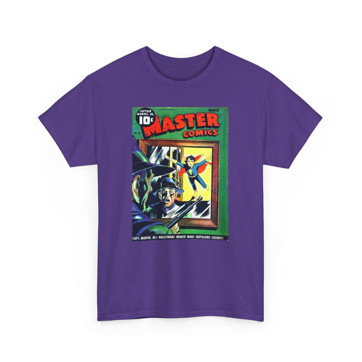 Comic Book Tee: Master Comics 48 Captain Marvel Jr.