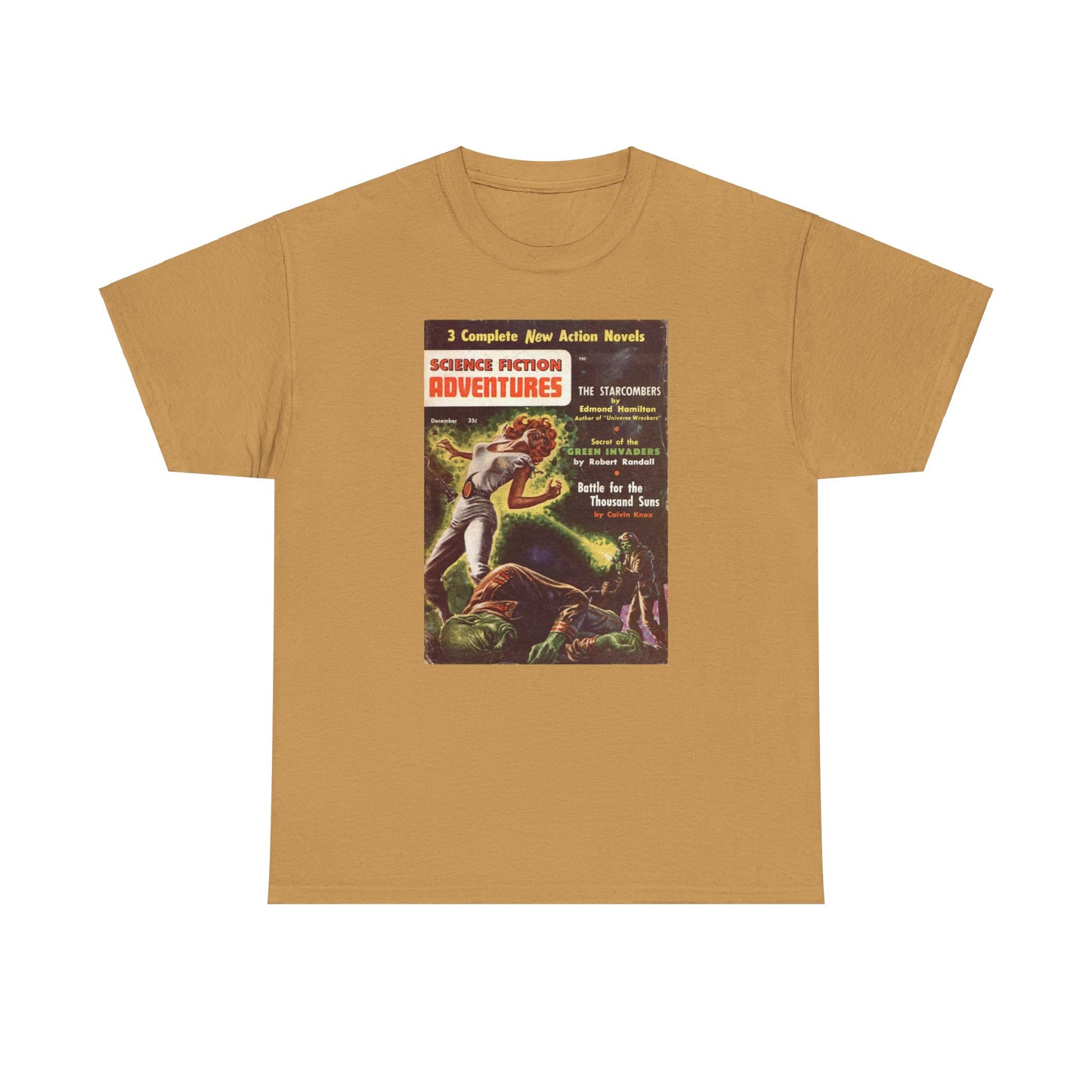 Pulp Cover Tee #408: Science Fiction Adventures