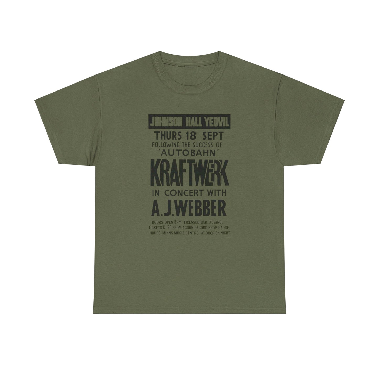 Concert Poster Tee #013: Kraftwerk