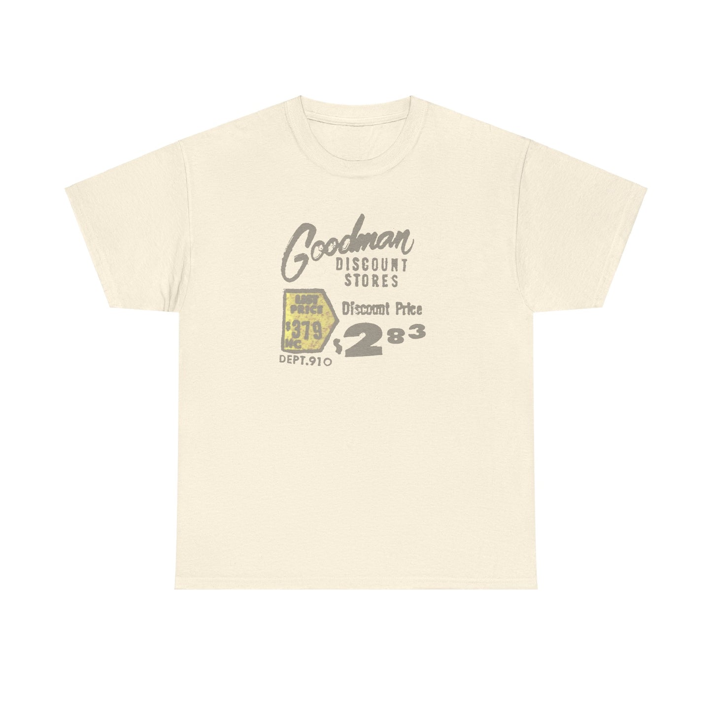 Retro Tee #202: Goodman's Price Tag