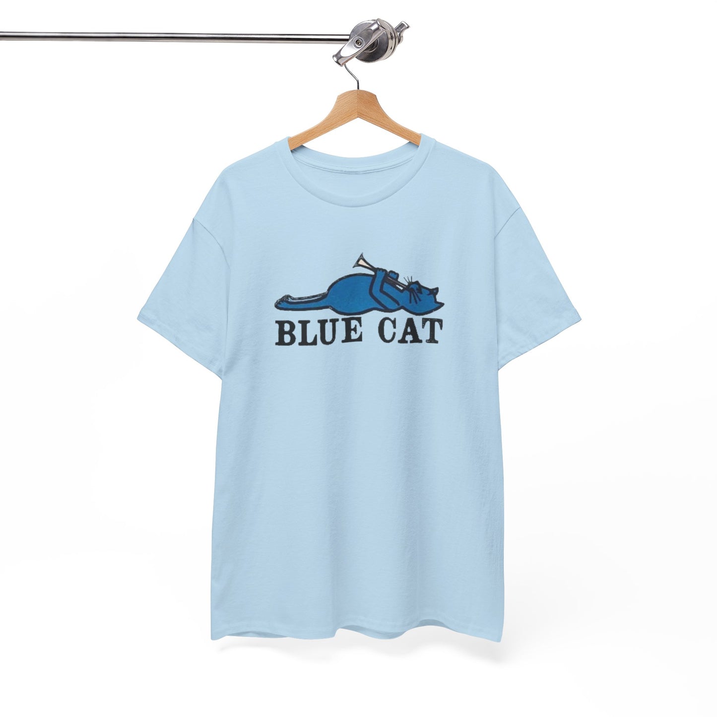 Music Label Tee #104: Blue Cat