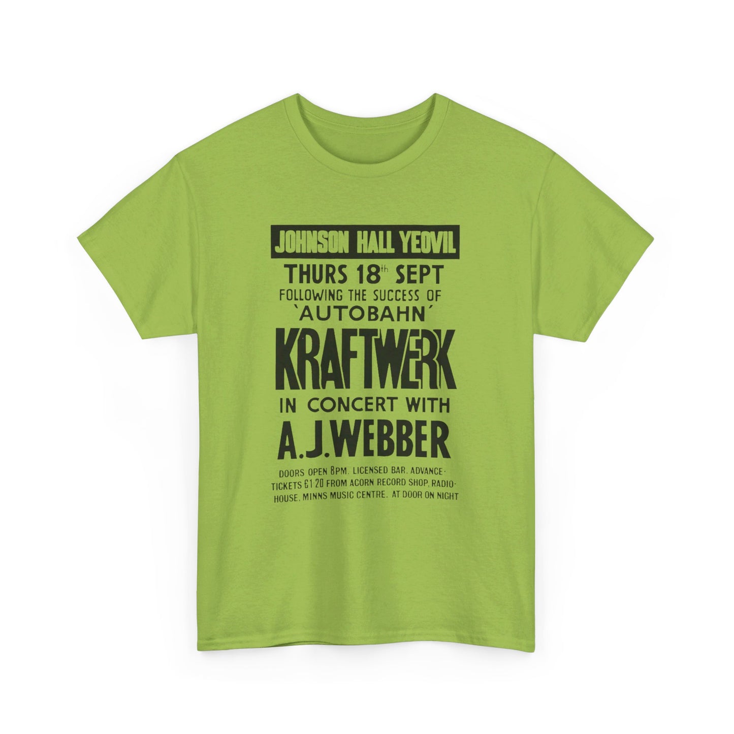 Concert Poster Tee #013: Kraftwerk