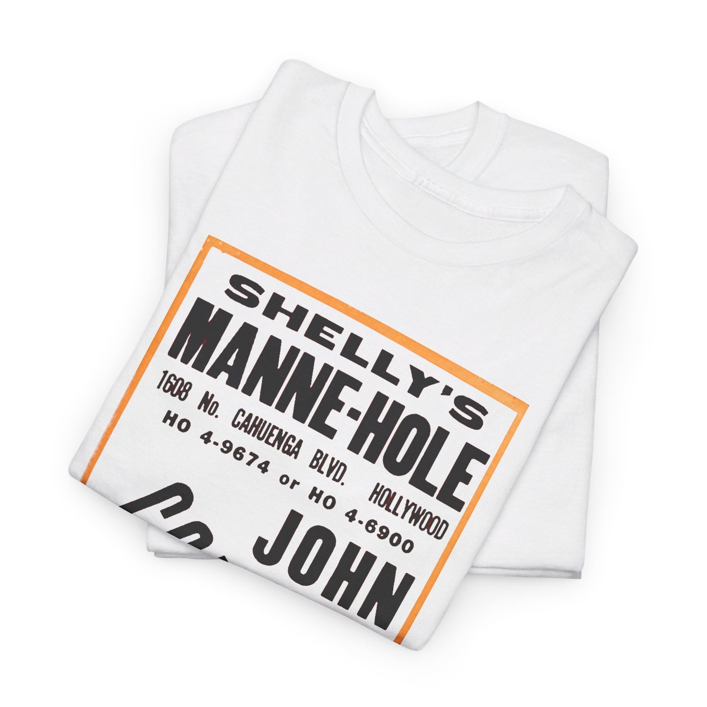 Concert Poster Tee #189: John Coltrane Shelly's Manne Hole Hollywood