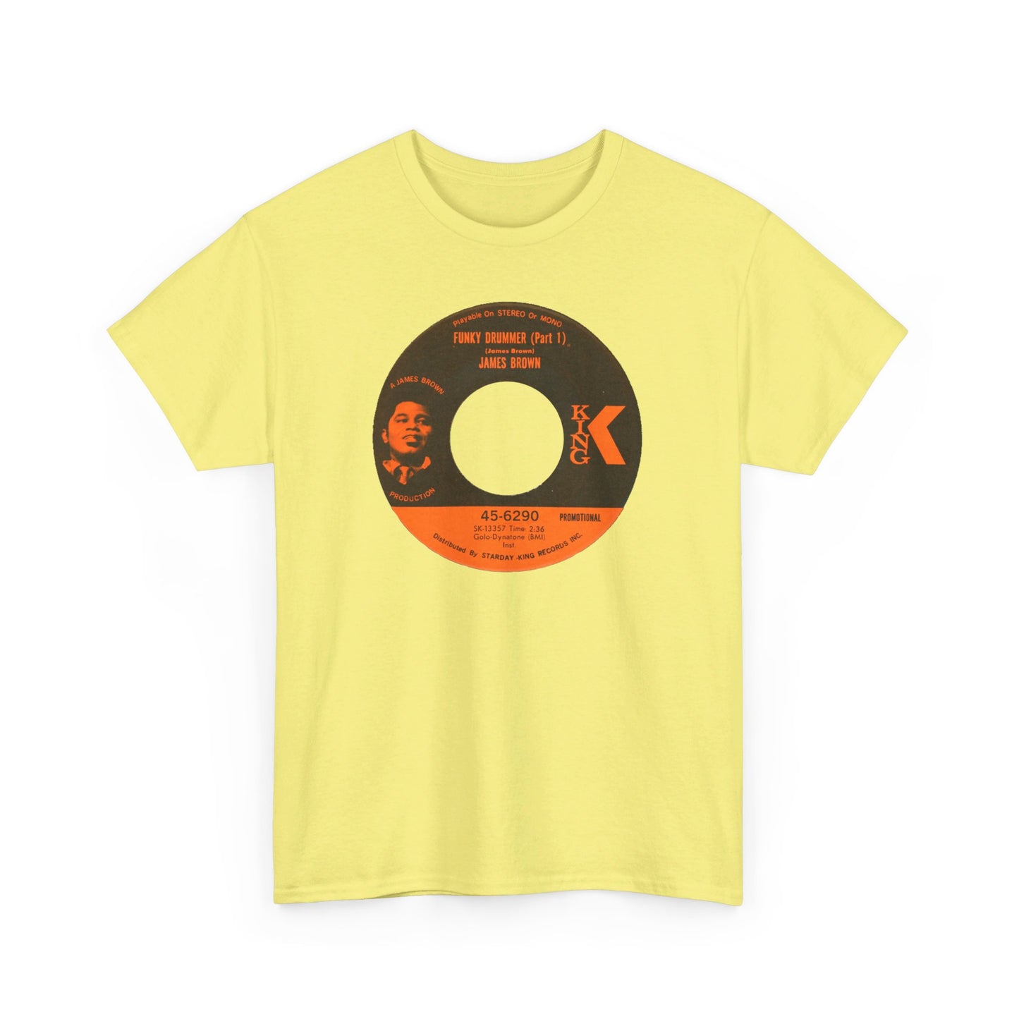 45rpm Tee #63: James Brown Funky Drummer