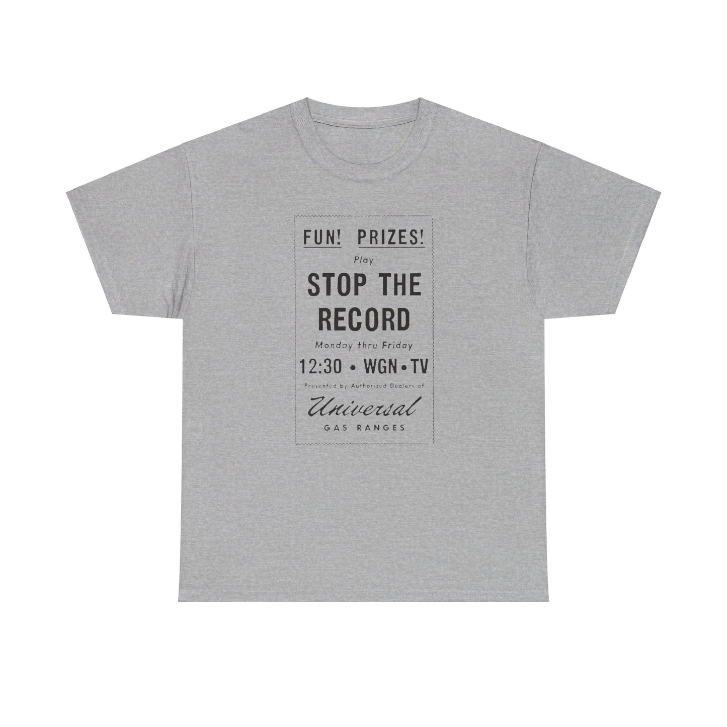 Television Tee #232: Stop The Record