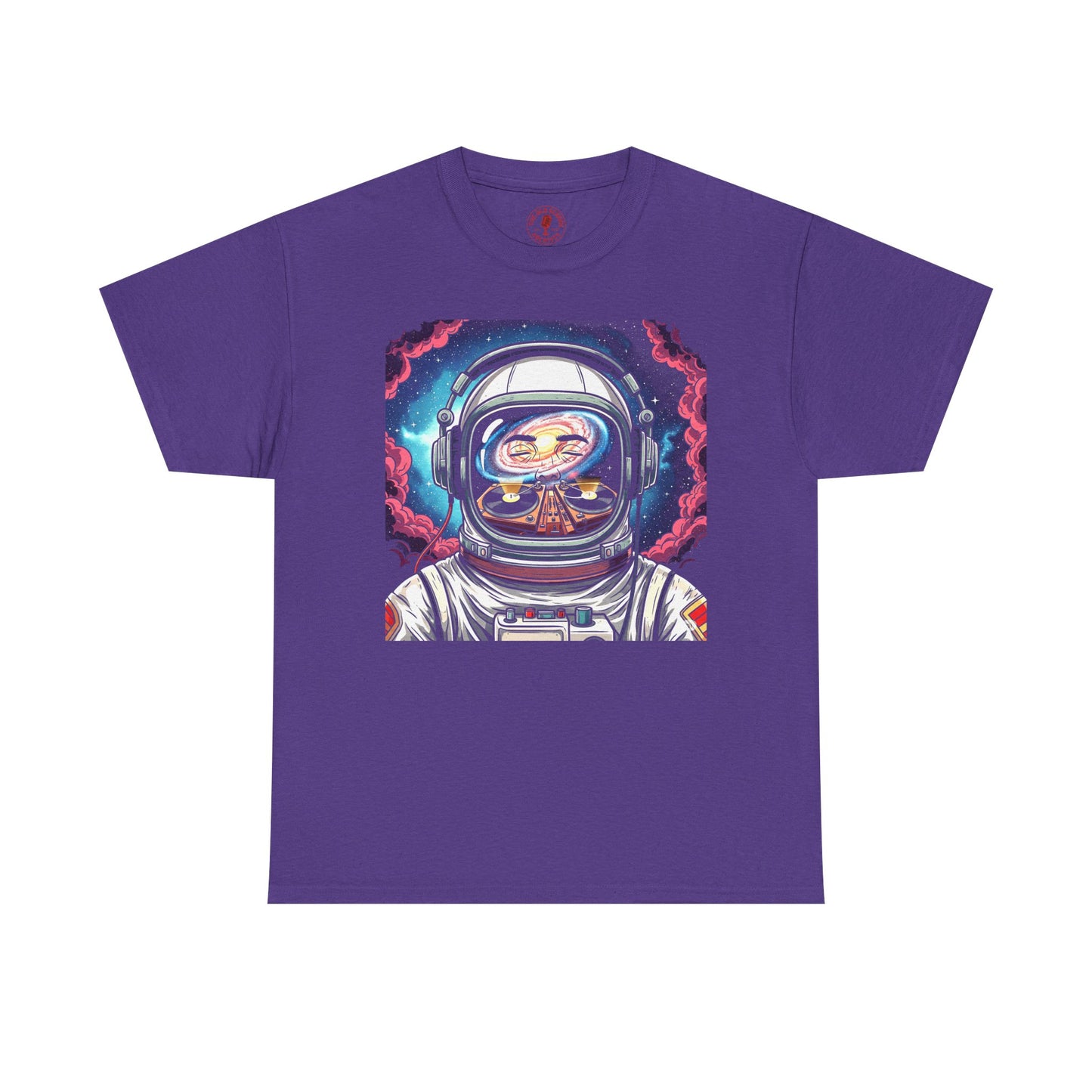DJ Spaceman Tee, Unisex Heavy Cotton T-Shirt, Casual Statement Wear