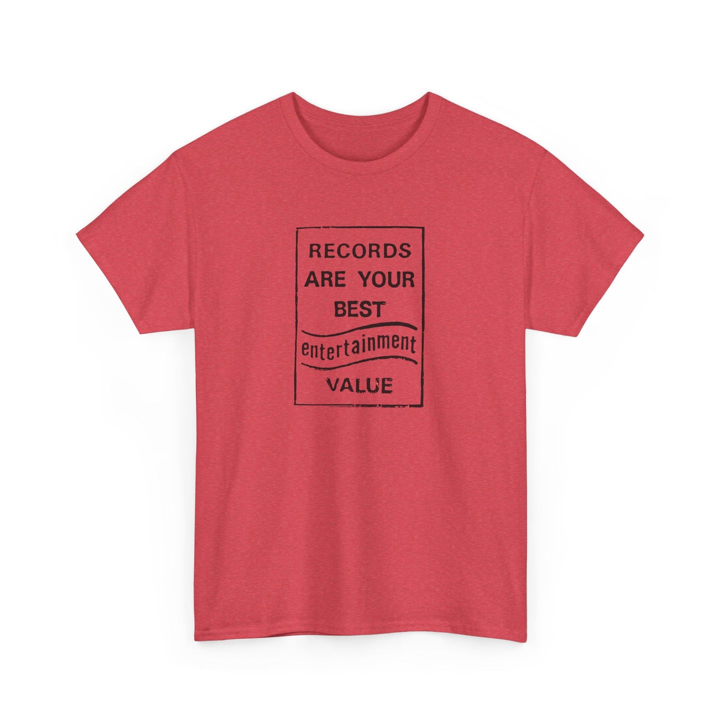 Retro Tee #205: Records Are Your Best Entertainment Value