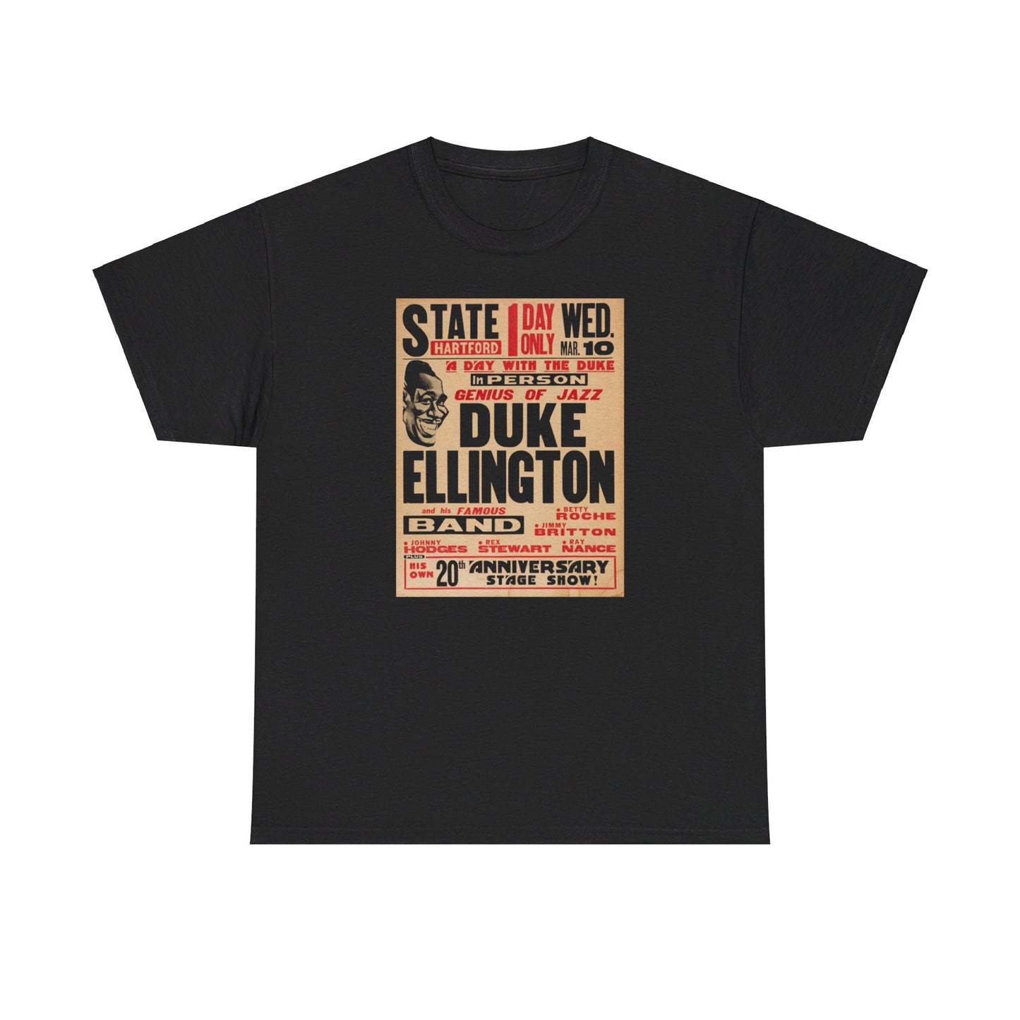 Concert Poster Tee #188: Duke Ellington