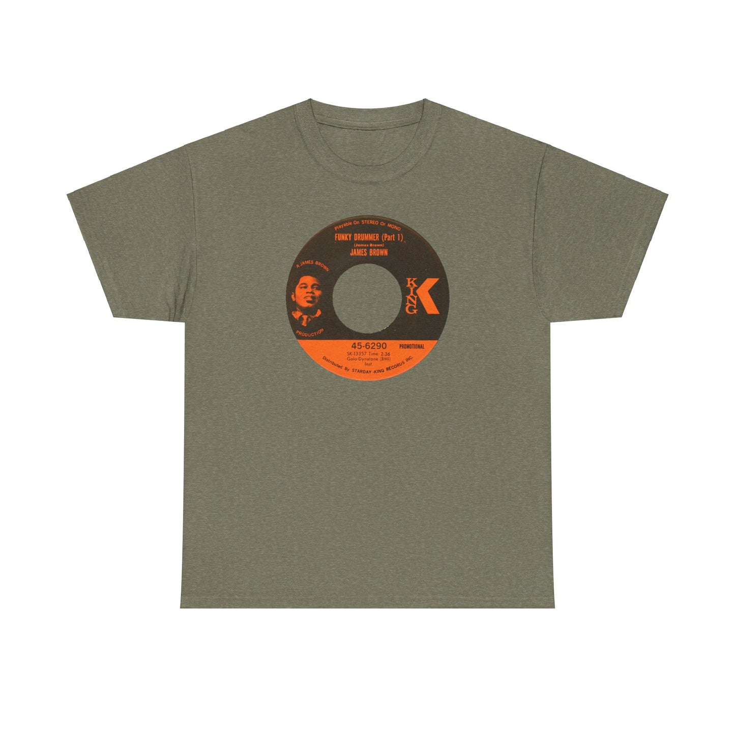 45rpm Tee #63: James Brown Funky Drummer