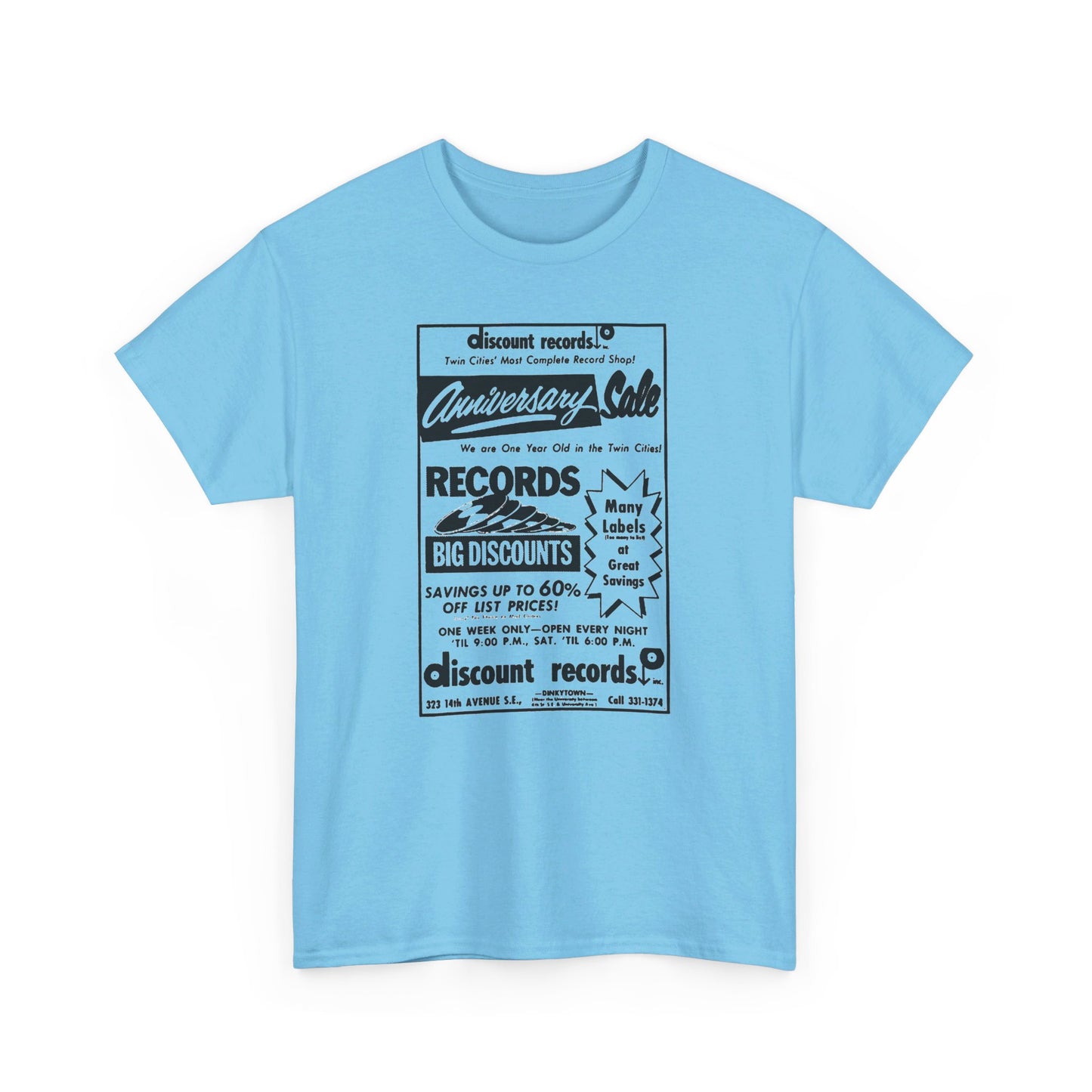 Record Store Tee #137: Discount Records Dinkytown