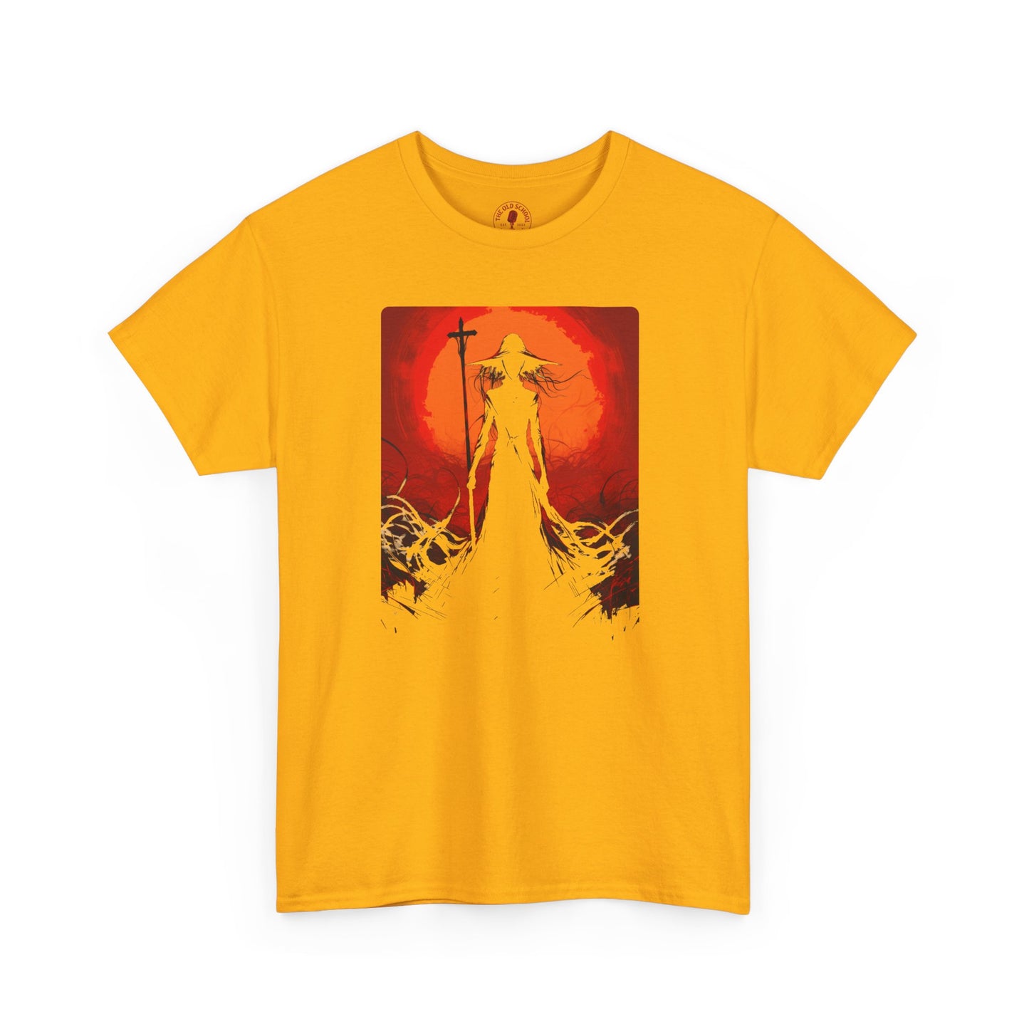 Shadow Wraith Unisex Heavy Cotton Tee | Vintage T-Shirt, Graphic Tee, Casual Wear