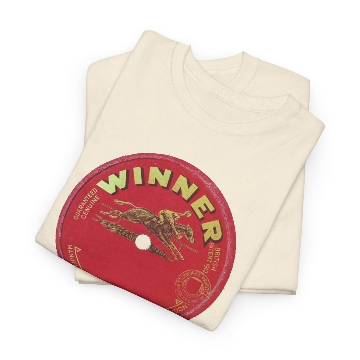 Vintage Retro 78rpm Label Tee #11: Winner Records