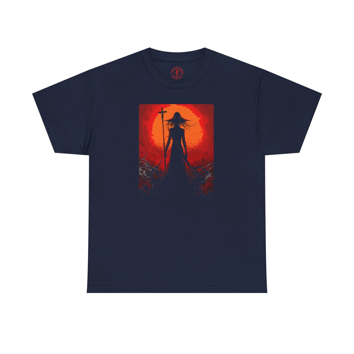 Shadow Wraith Unisex Heavy Cotton Tee | Vintage T-Shirt, Graphic Tee, Casual Wear