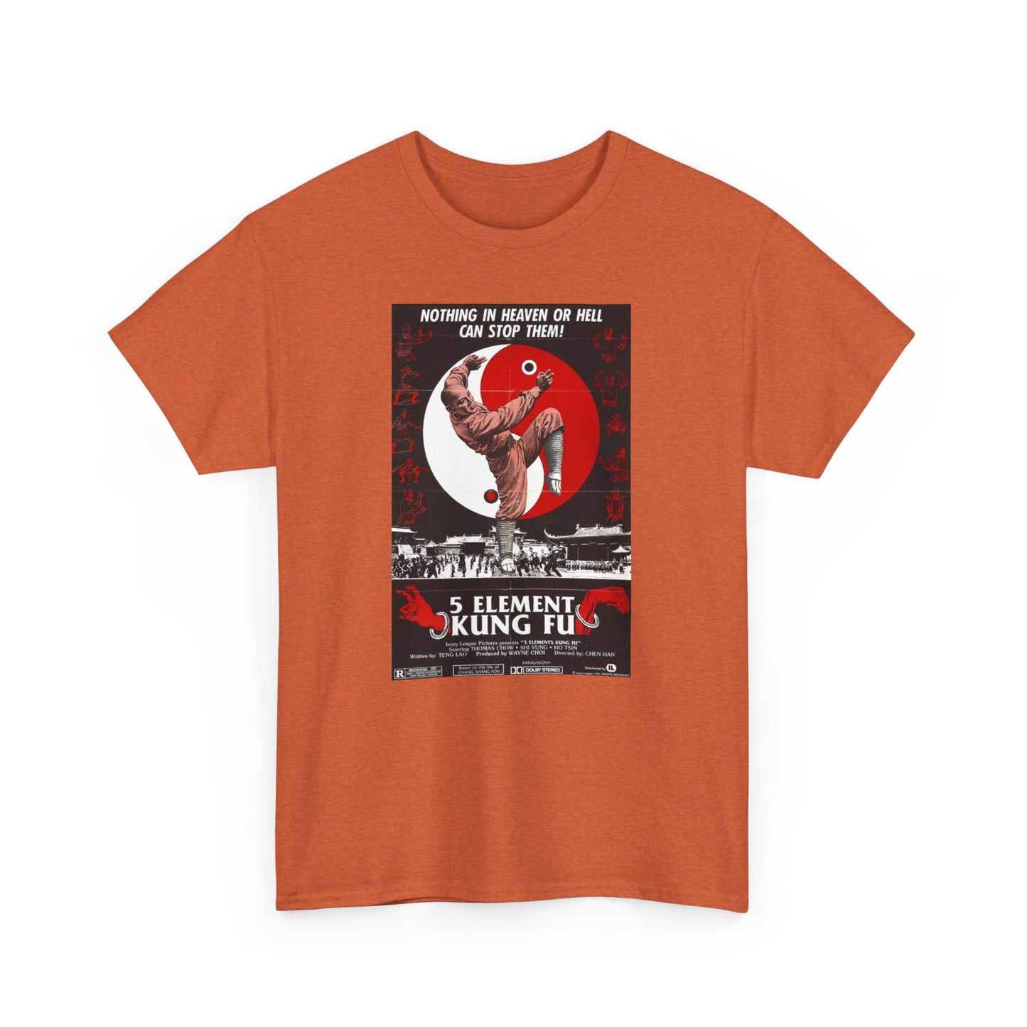 Movie Poster Tee #39: 5 Elements Kung Fu