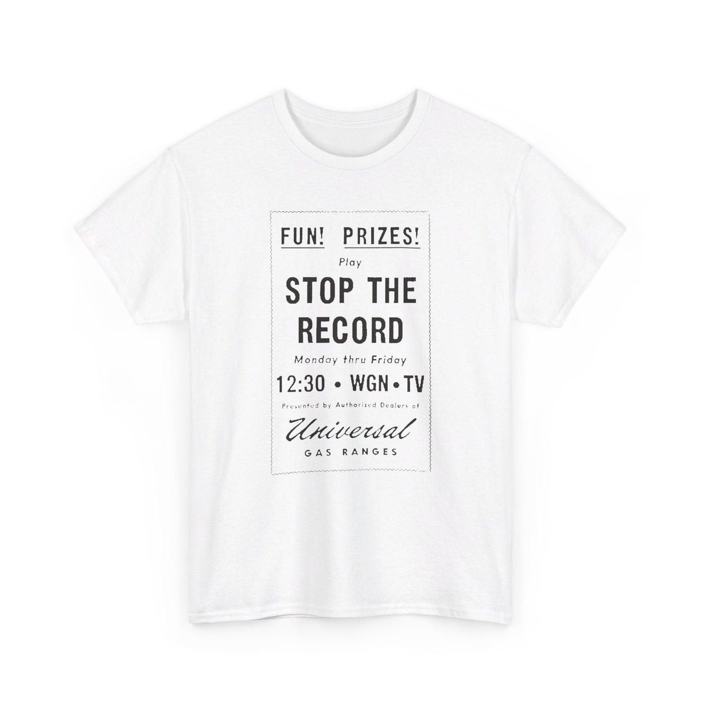 Television Tee #232: Stop The Record