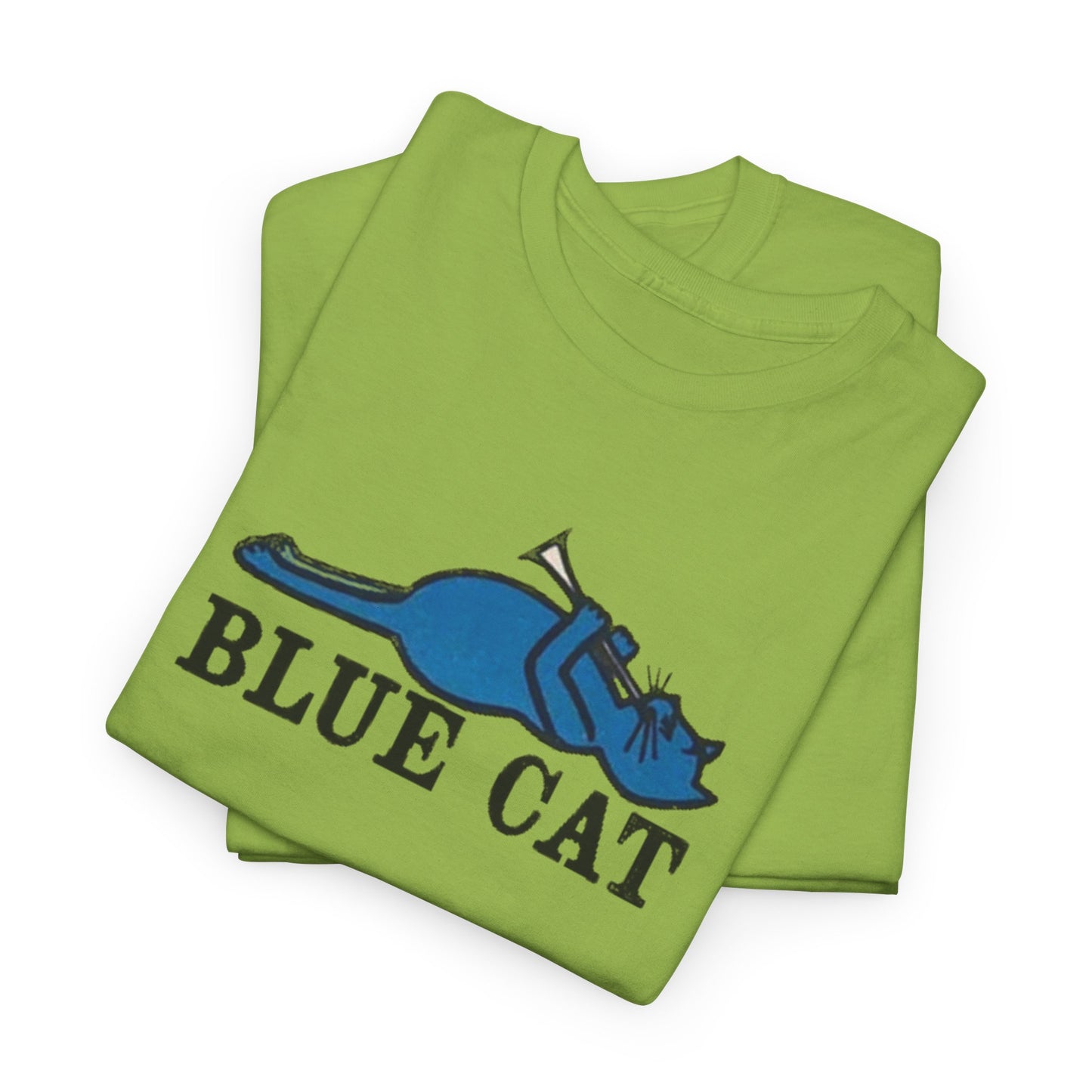 Music Label Tee #104: Blue Cat