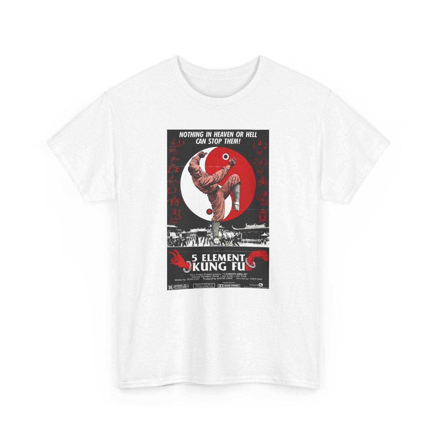 Movie Poster Tee #39: 5 Elements Kung Fu