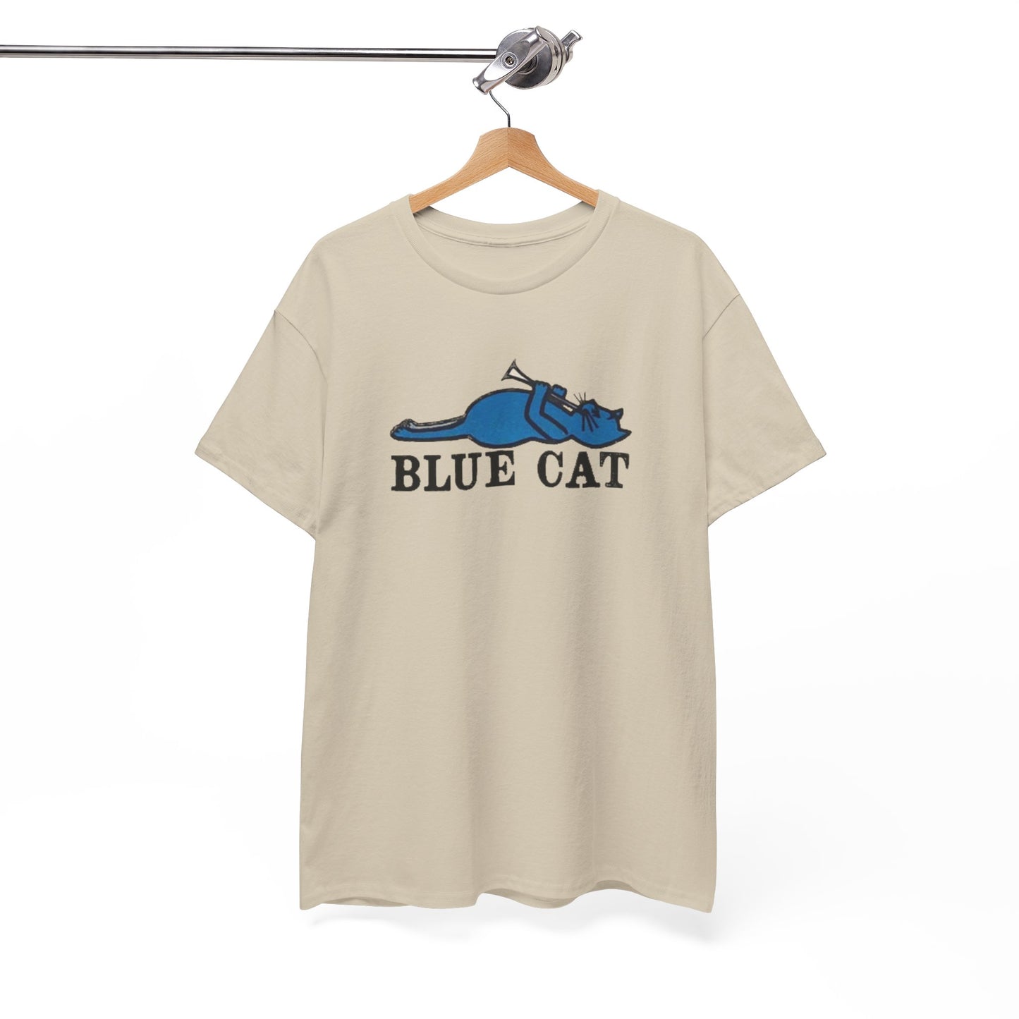 Music Label Tee #104: Blue Cat