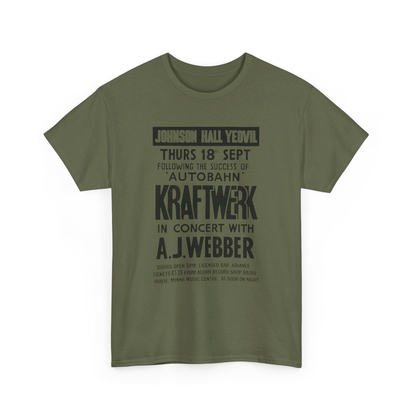 Concert Poster Tee #013: Kraftwerk