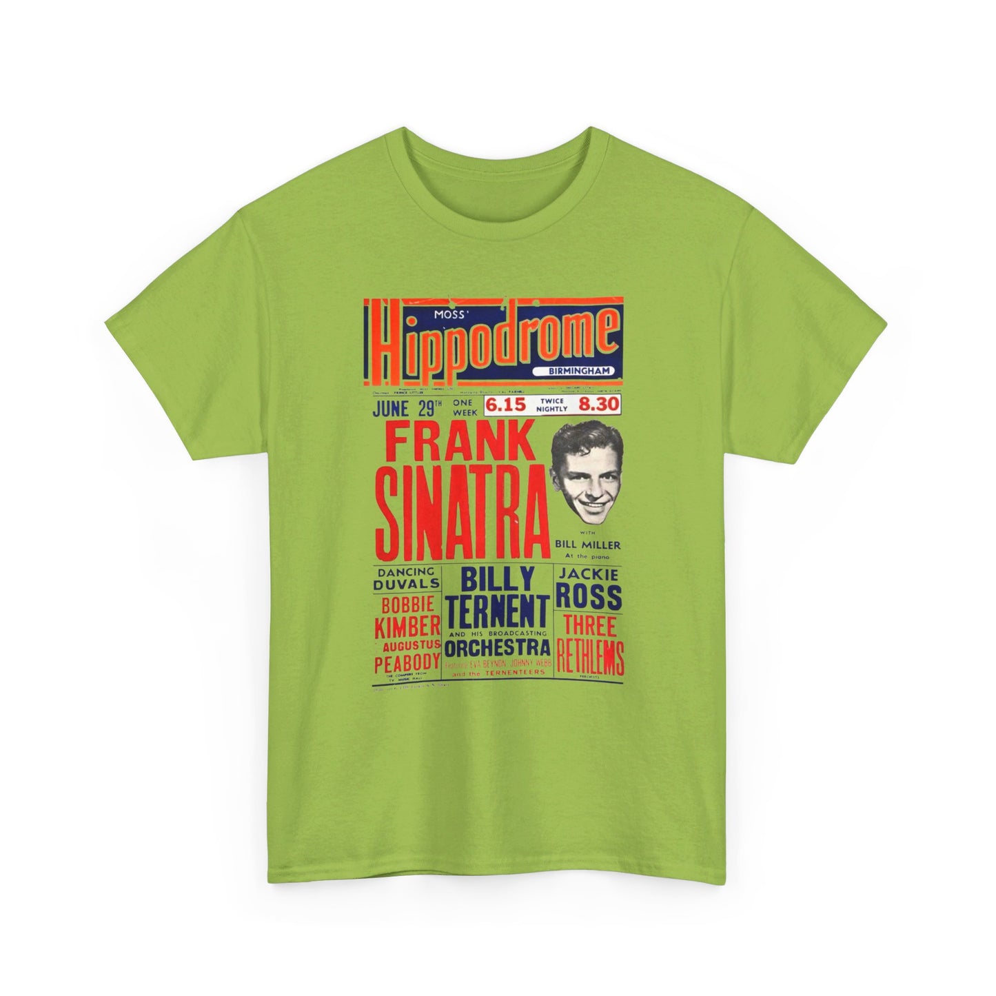 Concert Poster Tee #142: Frank Sinatra