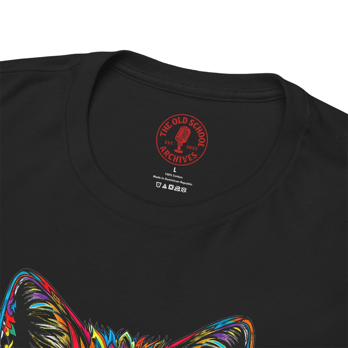 Cosmic Fox Unisex Heavy Cotton Tee Statement Shirt