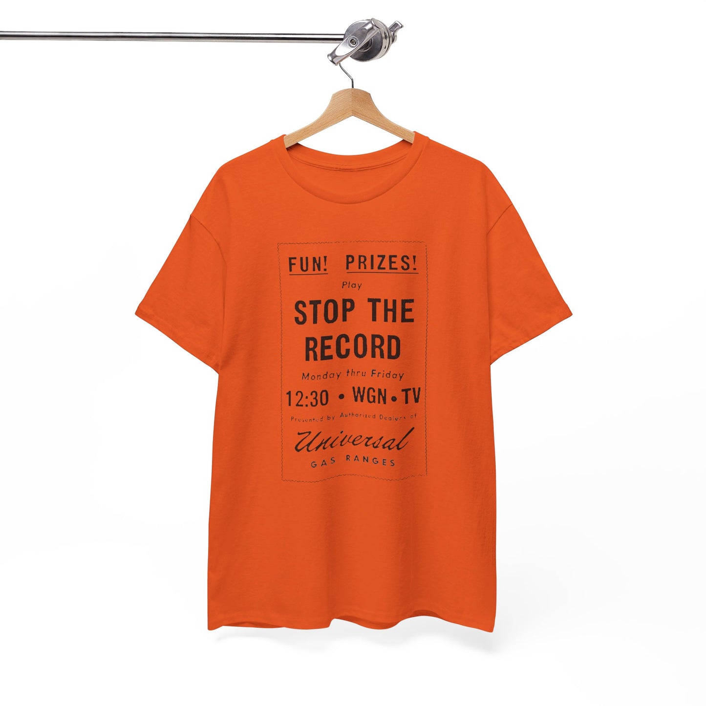 Television Tee #232: Stop The Record