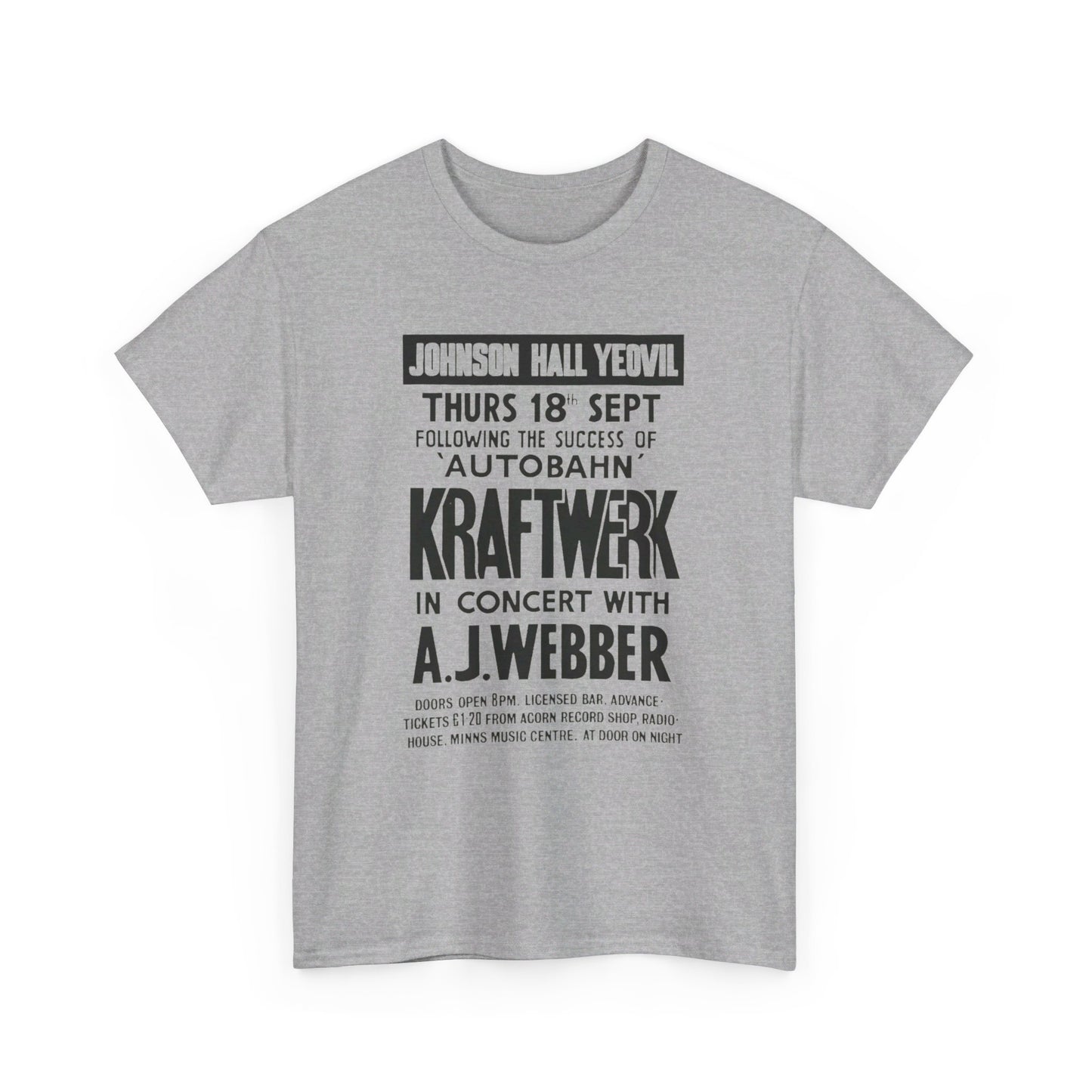 Concert Poster Tee #013: Kraftwerk