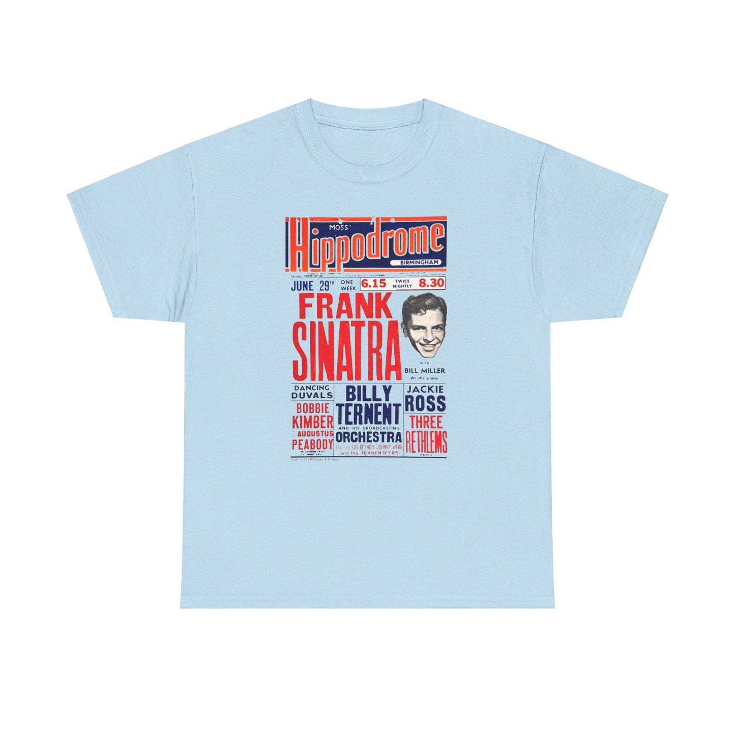 Concert Poster Tee #142: Frank Sinatra