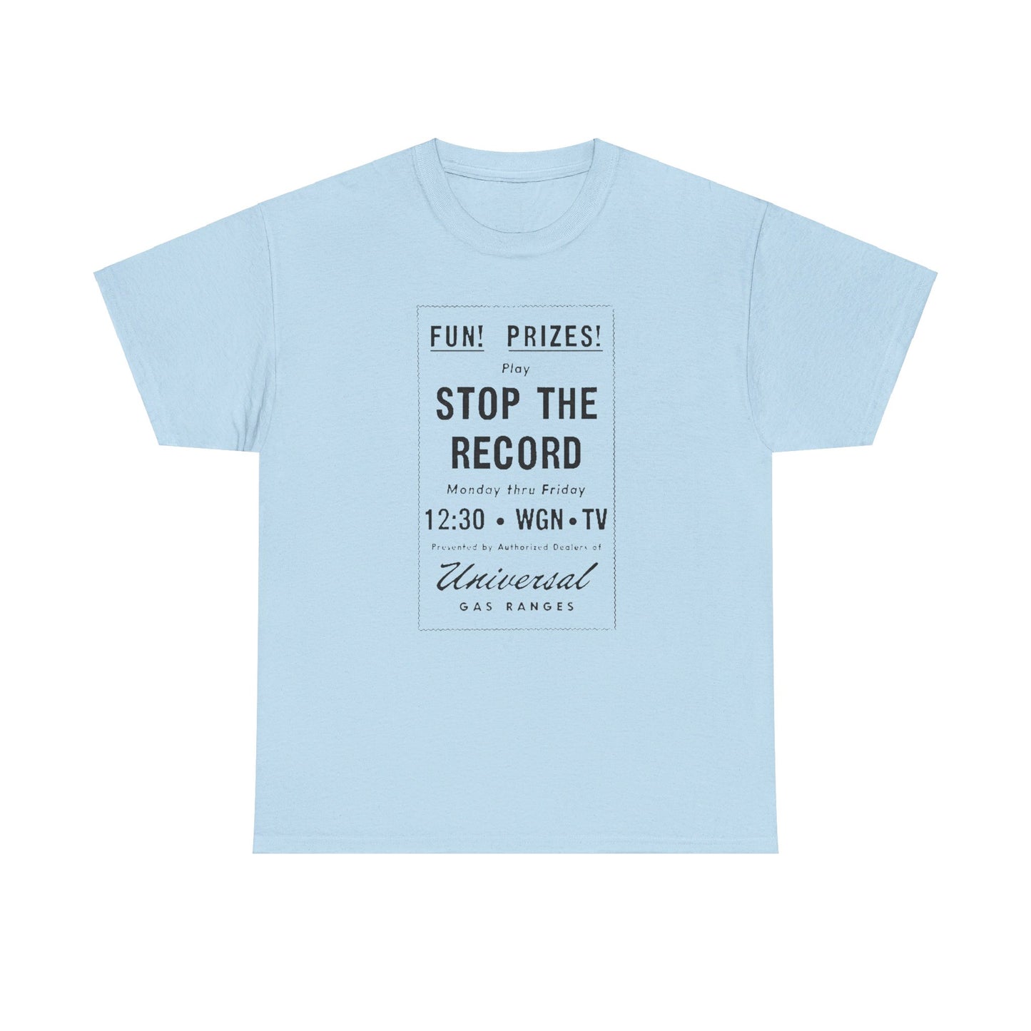 Television Tee #232: Stop The Record