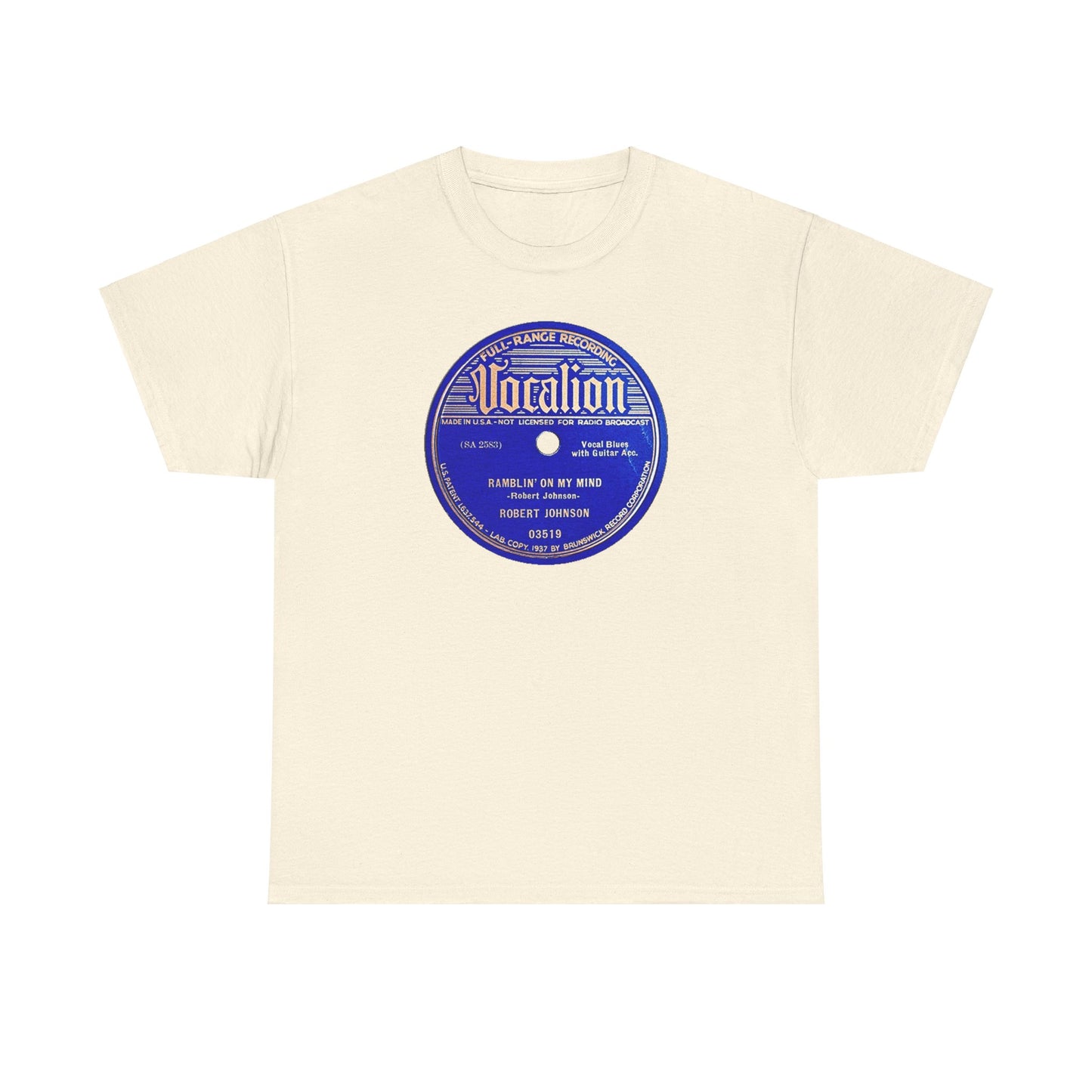 78rpm Tee #99: Robert Johnson Ramblin' On My Mind