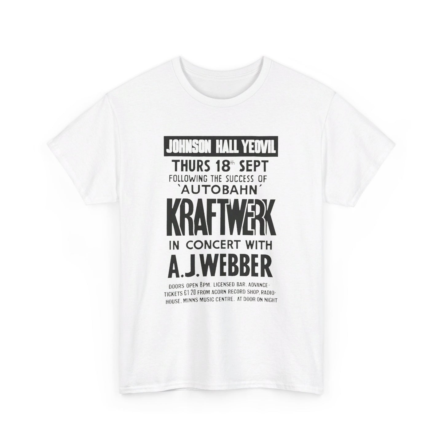 Concert Poster Tee #013: Kraftwerk