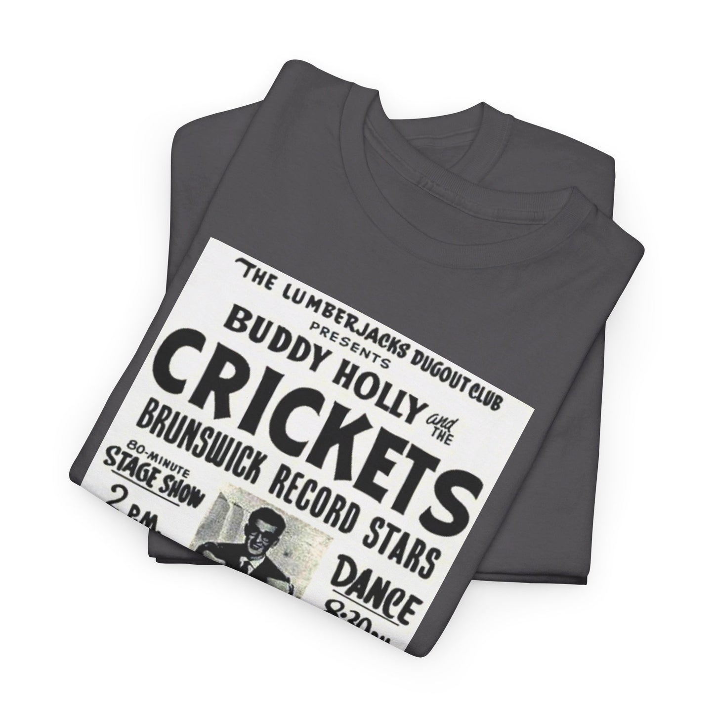 Concert Poster Tee #149: Buddy Holly & the Crickets